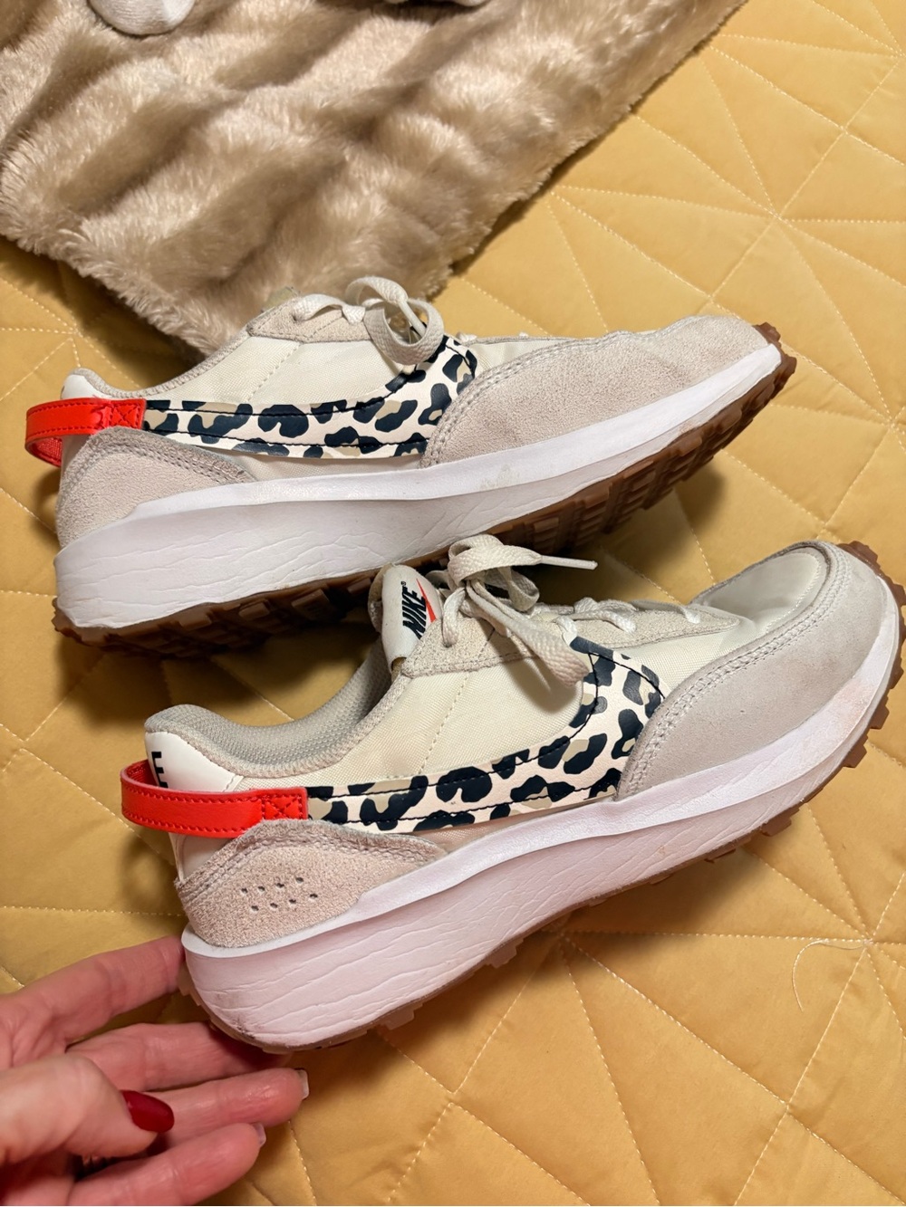 Women’s Nikes with Cheetah Print